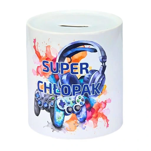 Skarbonka dla super chłopaka #3372-CHK03
