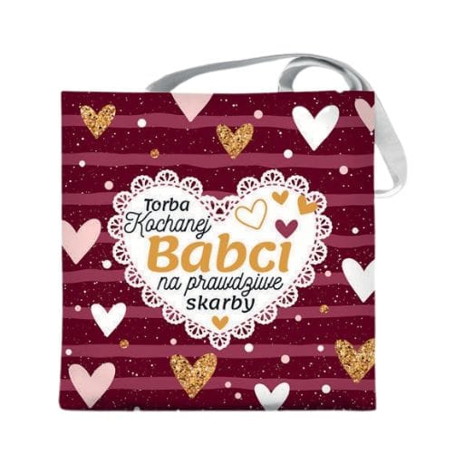 Torba na zakupy – Kochana Babcia prawdziwy skarb – dzień babci #3333B3