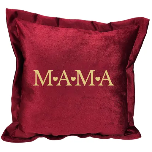 Poduszka na dzień Matki prezent dla Mamy – Kochana Mama – Velvet #3380-KW-M1