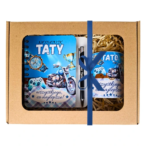 Zestaw Kubek + Notes dla Taty – prezent na Dzień Ojca #3369-T2