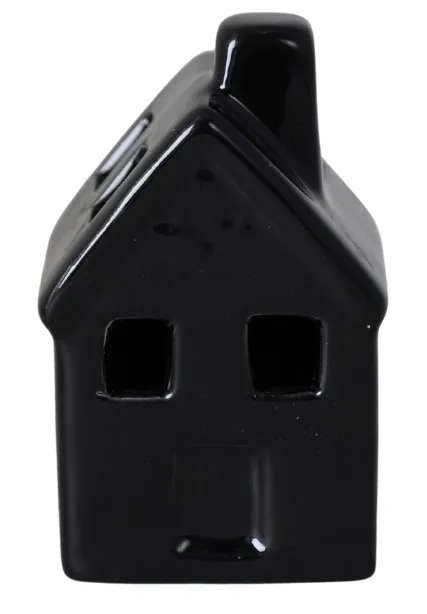 DOMEK CERAMICZNY CZARNY MAŁY LED 69371 – ZESTAW 6 SZT