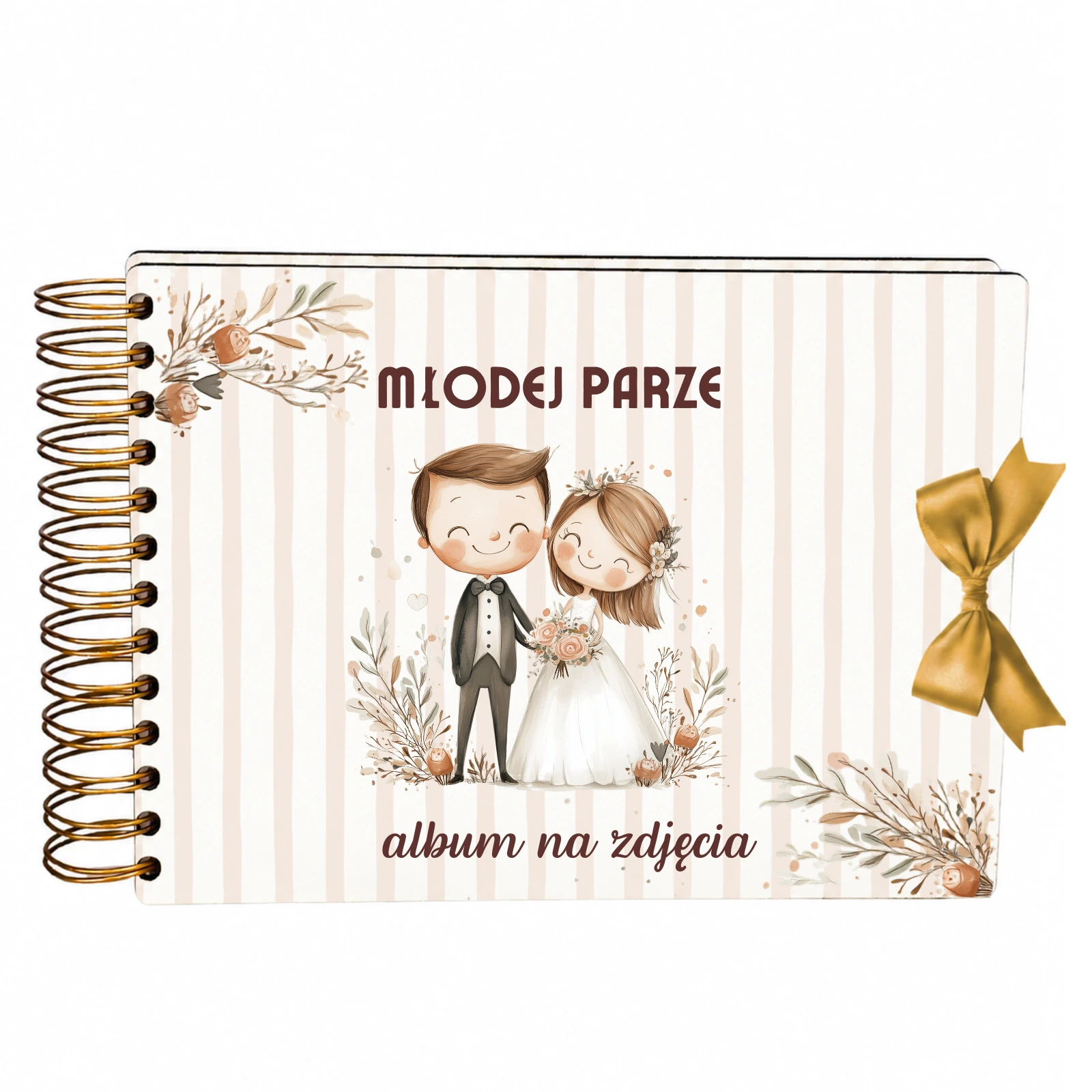 Album na zdjęcia ślubne dla Młodej Pary – Para – #3343-PA-SL6