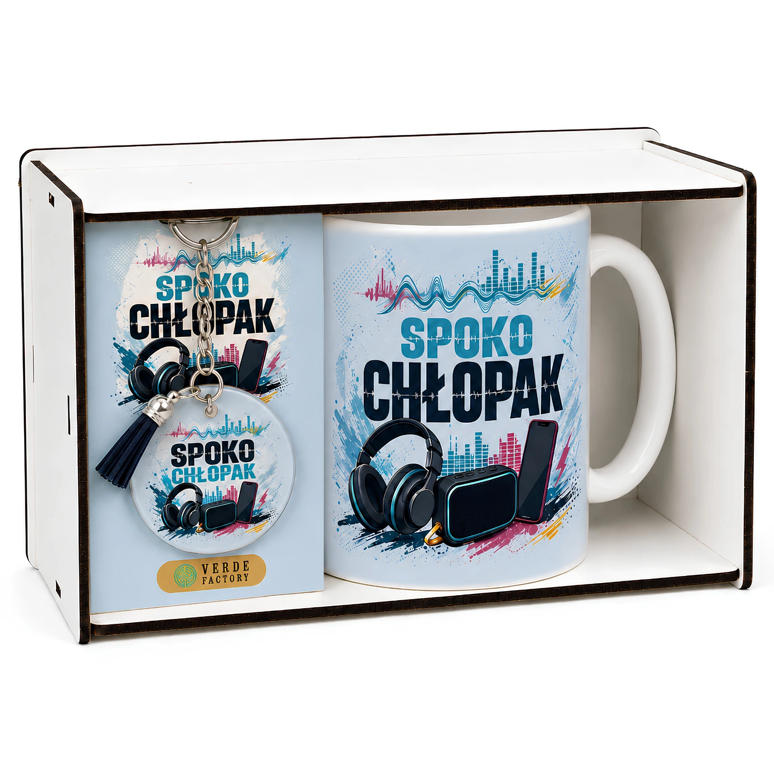 Zestaw kubek i brelok – Spoko Chłopak –  #3366-CHK20