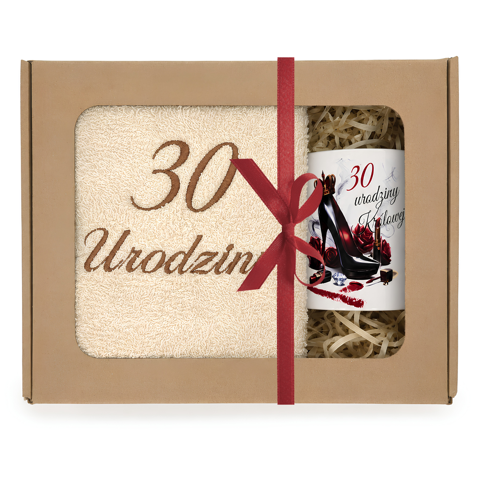 Zestaw kubek + ręcznik 30 urodziny #3328-UR22-30