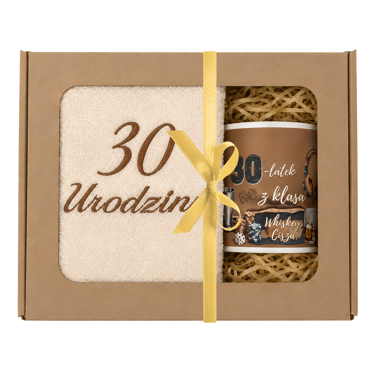 Zestaw kubek + ręcznik 30 urodziny #3328-UR23-30