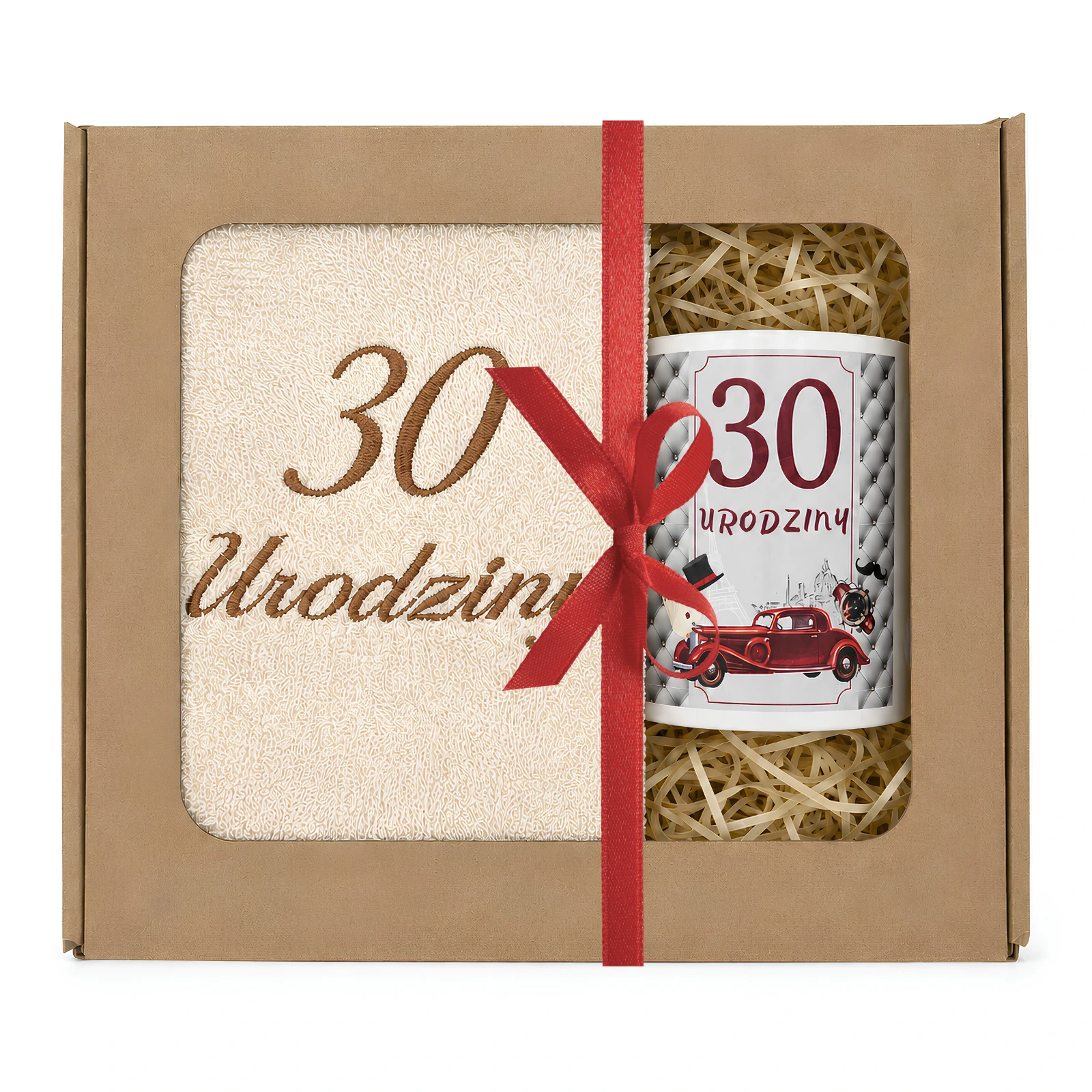 Zestaw kubek + ręcznik 30 urodziny #3328-UR11-30