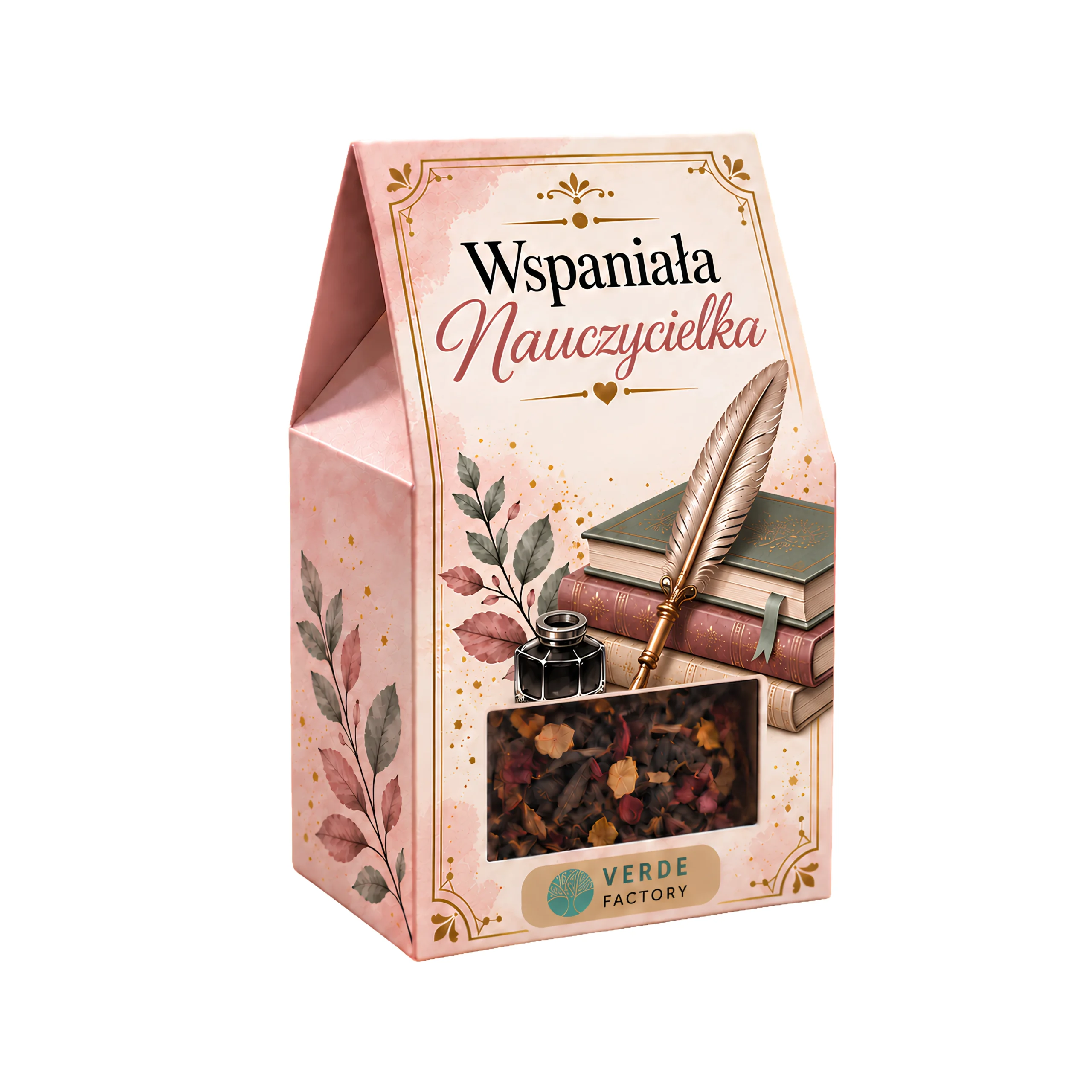 Herbata dla Pani Nauczycielki  –  Wspaniała Nauczycielka (książki)  #3353-N9
