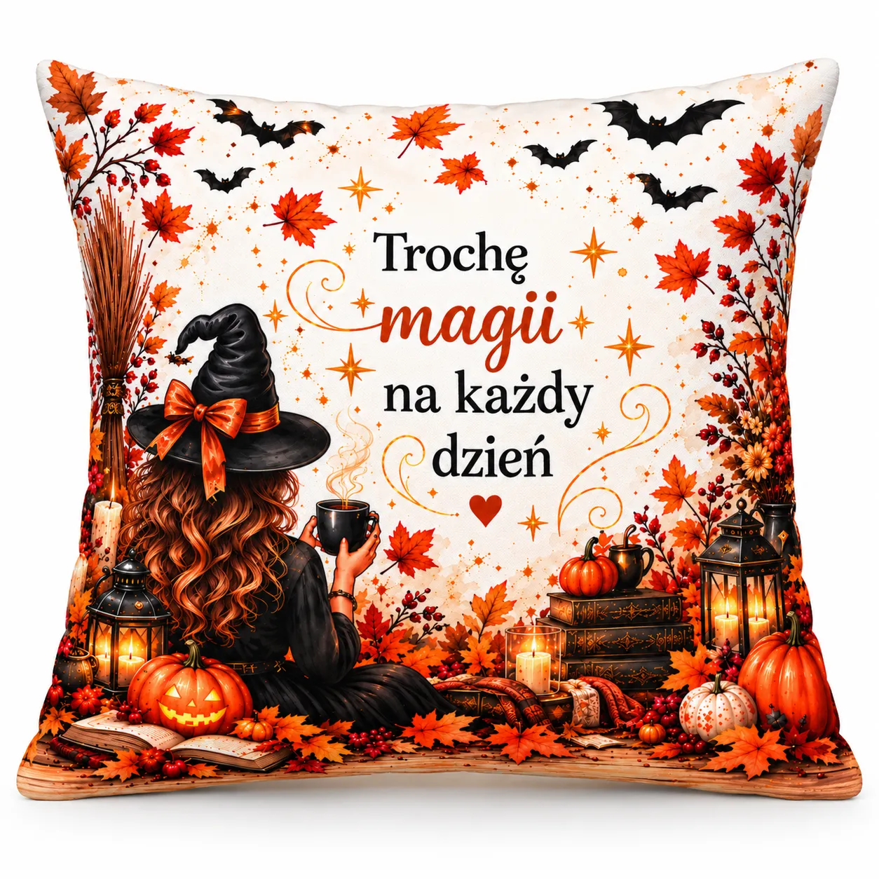 Poduszka na Halloween – TROCHĘ MAGII NA KAŻDY DZIEŃ – #3335-H1